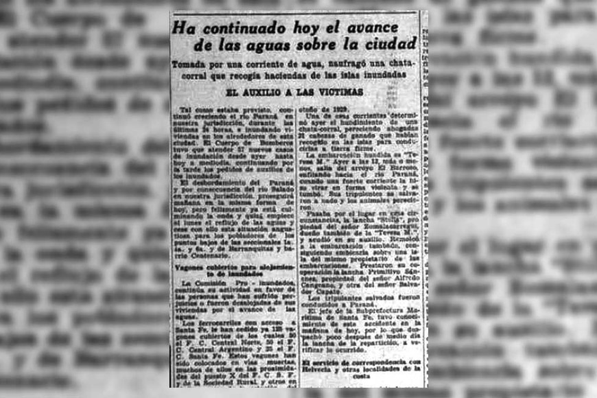 El artículo de El Litoral.