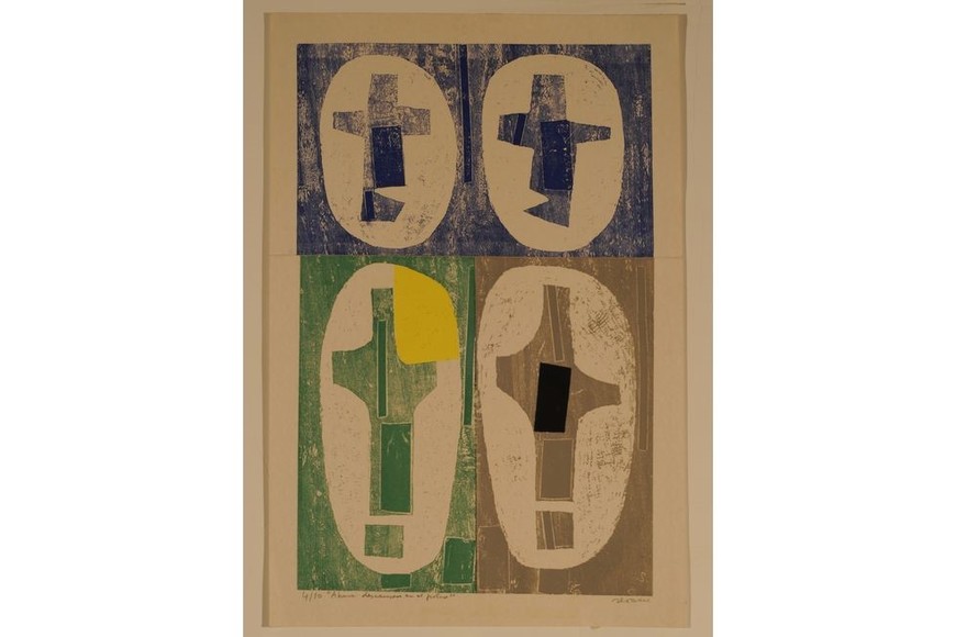 Obra de Seoane. Foto: Museo Nacional de Bellas Artes