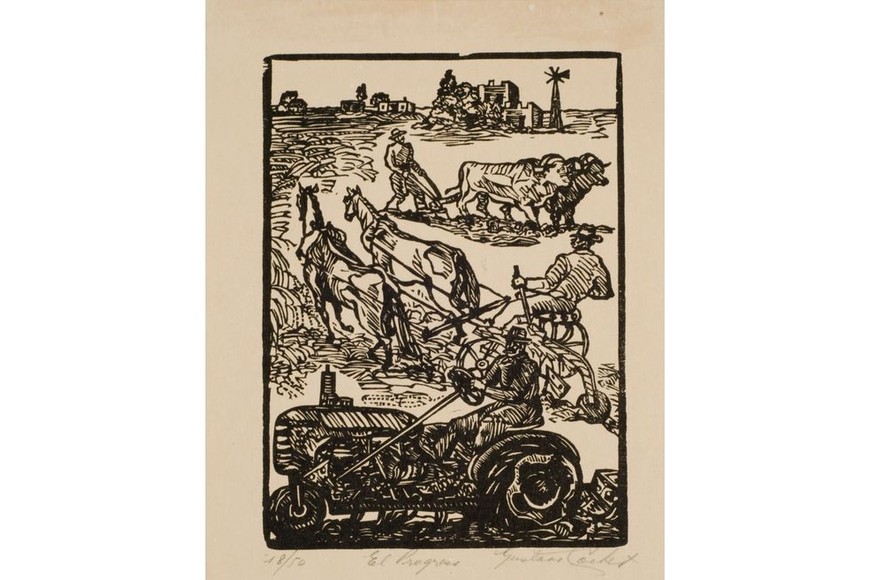 "Vieja castellana" de Cochet. Foto: Museo Nacional de Bellas Artes