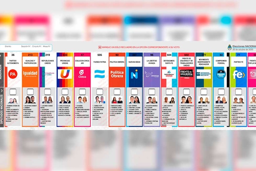 La BUP para Santa Fe.