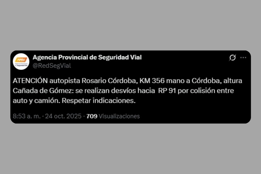 El mensaje de la APSV.