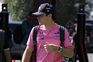 Formula One F1 - Mexico Grand Prix - Autodromo Hermanos Rodriguez, Mexico City, Mexico - October 24, 2025
Alpine's Franco Colapinto arrives before practice REUTERS/Henry Romero