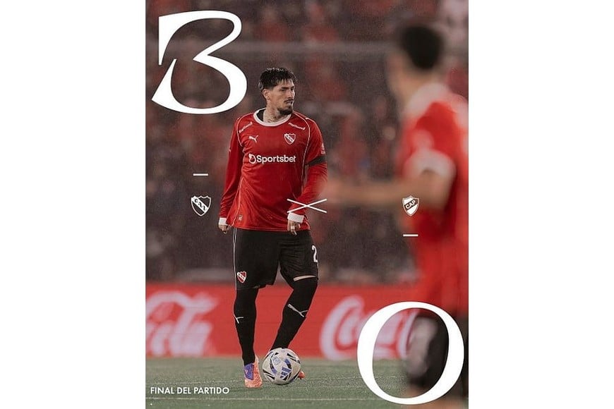 Independiente vs Platense. Foto: @Independiente