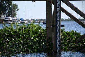 Hidrómetro. Está ubicado en el Dique 2 del Puerto local.

Manuel Fabatía (archivo).