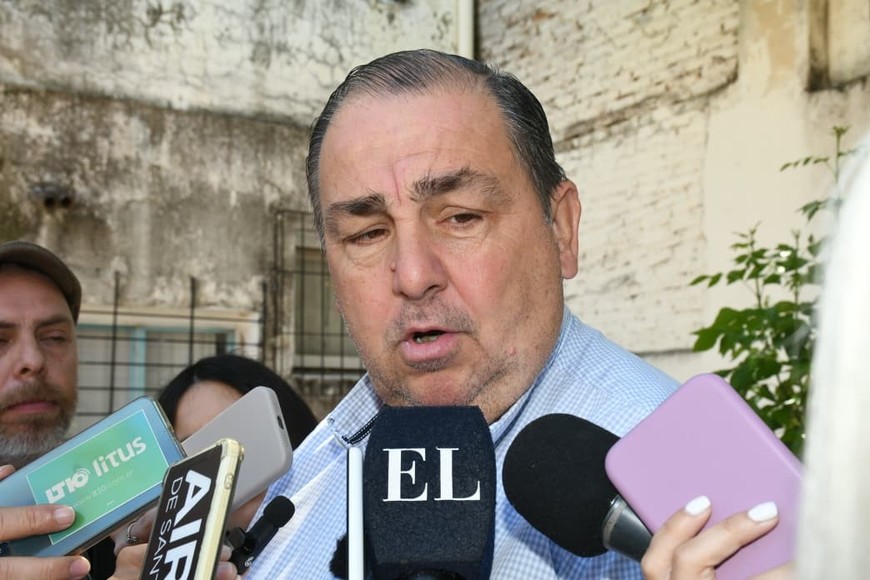 Poletti emitió su voto. Foto: Flavio Raina