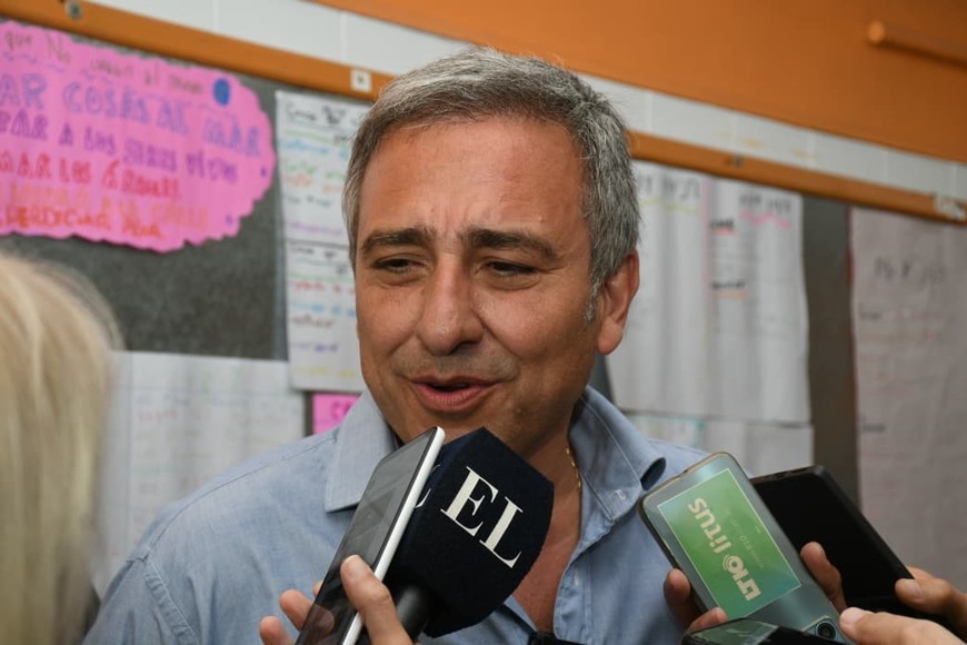 Así votó Cachi Martínez. Foto: Flavio Raina