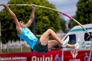 Atletas de toda la provincia participaron en la segunda fecha de la Copa Santa Fe de atletismo. Foto: Sebastián Lasquera