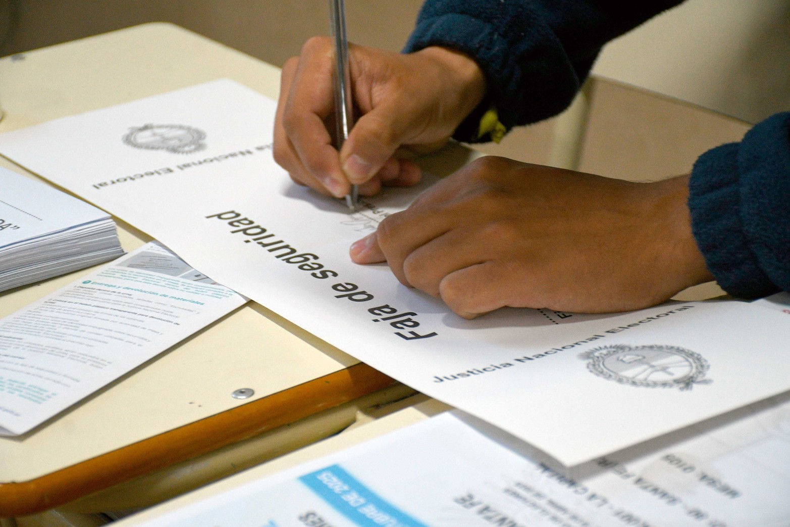 La votación se desarrolló con normalidad. 