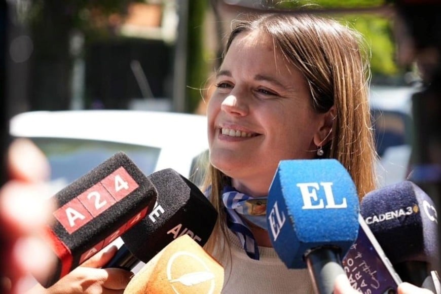 La candidata de Fuerza Patria afirmó que “hoy comienza un camino de construcción colectiva”.