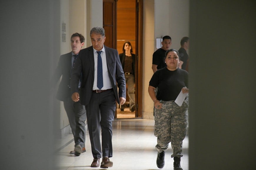 Juan Jose Patiño Juicio choque Luciano Nicola acusado Sanchez. Foto: Flavio Raina
