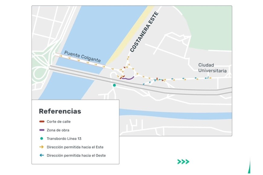 El aviso de la Municipalidad.