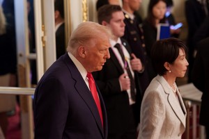 "Somos aliados al más alto nivel", aseguró Trump. Fotos: Reuters