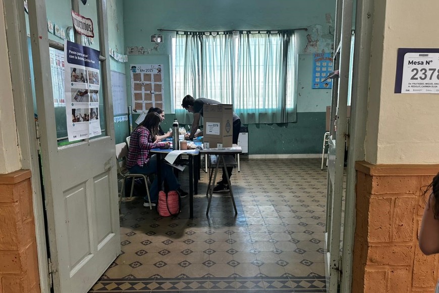 Los santafesinos del departamento San Martín yendo a las urnas este domingo. Crédito: El Litoral