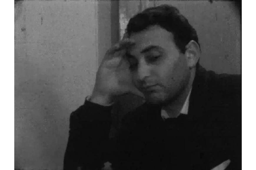 El joven Saer. Foto: Cinemateca UNL