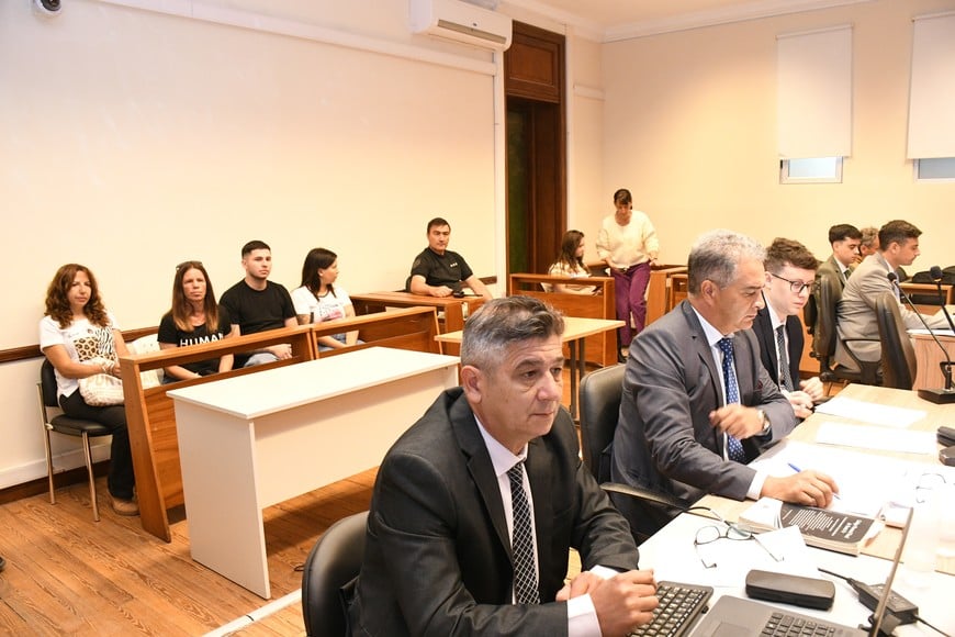 Juicio choque Luciano Nicola acusado Sanchez. Foto: Flavio Raina