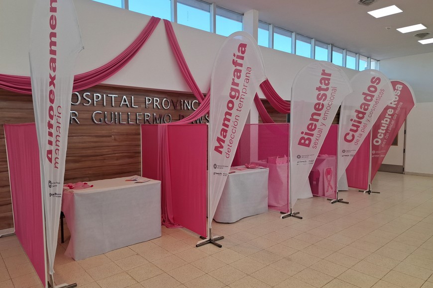 La Expo Rosa busca acercar herramientas de prevención y autocuidado.