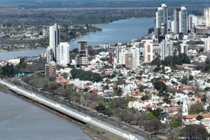 La capital provincial no fue la excepción y también se inclinó por el partido de Milei. Foto: Fernando Nicola
