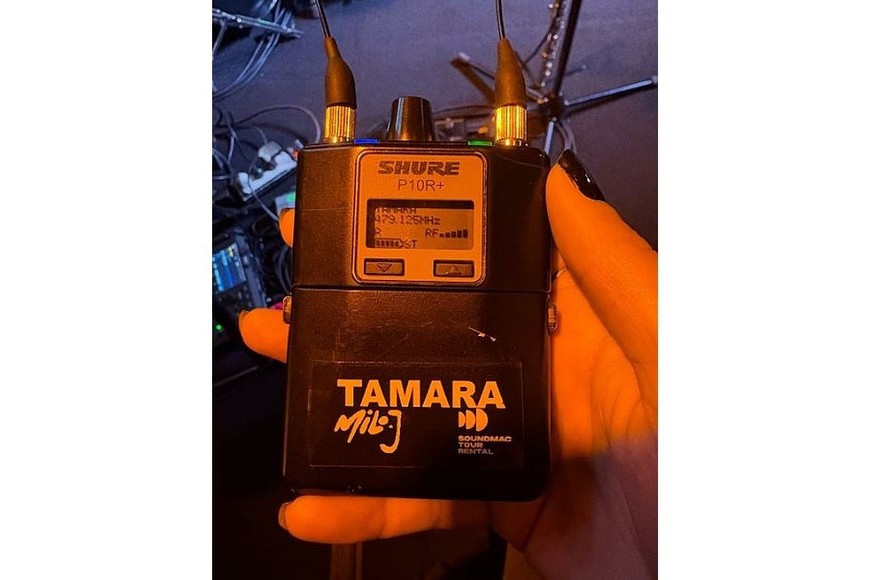 Meschller formó parte de un show privado de Milo J.  en España.