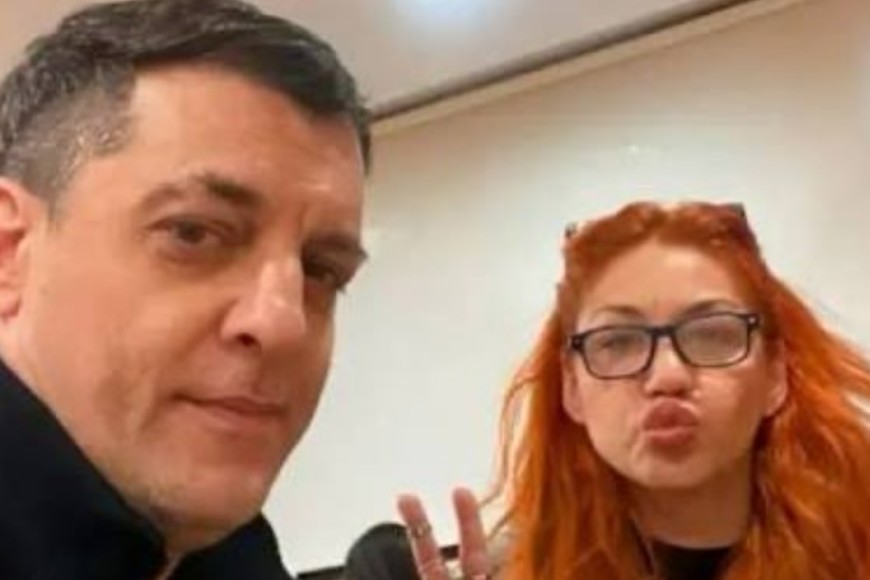 La pareja, en una imagen de archivo.