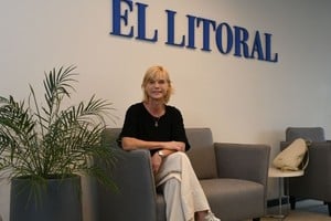 Mariela Pallero, una destacada periodista "tuerca" de la ciudad, con un apellido que representa con mayúsculas y todo el empuje que la caracteriza.