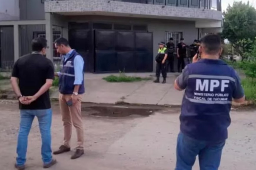 En la escena trabajó el equipo de peritos del Equipo Científico de Investigaciones Fiscales