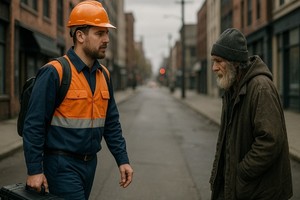 Más allá de los extremos, el contraste de la economía es un desafío que persiste | Imagen generada con IA