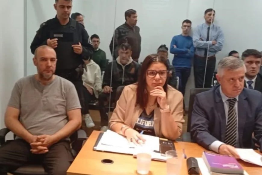 El acusado dijo que en su momento contará su verdad.