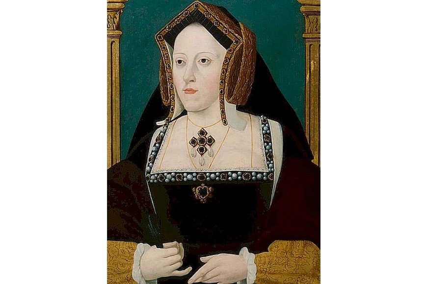 Retrato anónimo de Catalina de Aragón.