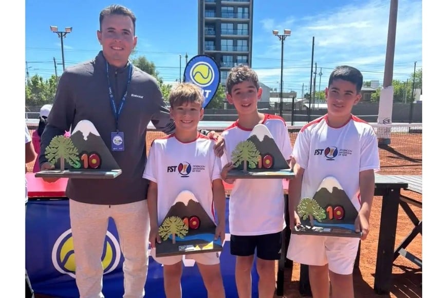 Cristin y Ramas, más Falcone como Capitán del equipo, bicampeones en Neuquén