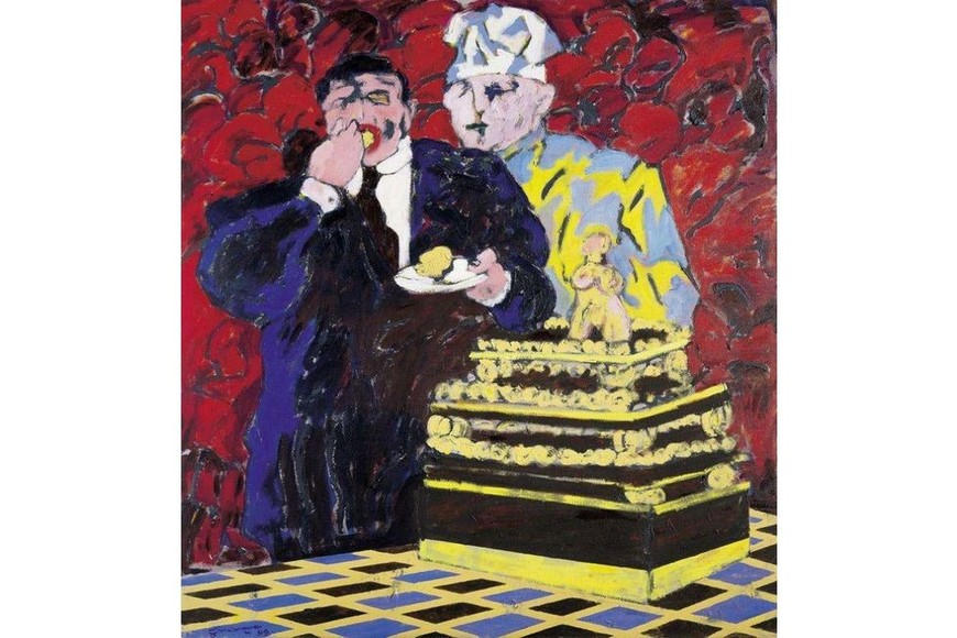 "Torta alemana" (1999). Foto: Colección particular