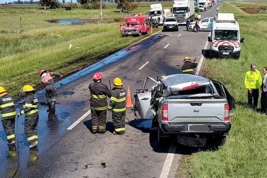 El conductor de la camioneta falleció