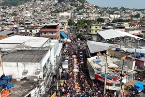 La policía militar de Río de Janeiro desplegó una ofensiva masiva contra el Comando Vermelho. Foto: Reuters
