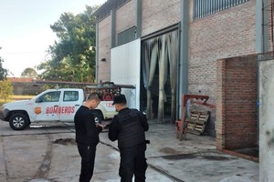 Todo apunta a una causa accidental por alta temperatura. Foto Gentileza