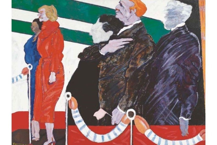 "El palco" (1980). Foto: Colección Museo Nacional de Bellas Artes