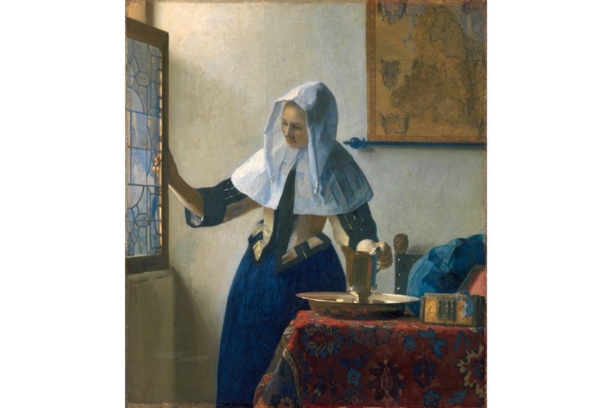 "Mujer con una jarra de agua". Foto: Museo Metropolitano de Arte de Nueva York