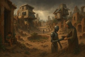 El cambio climático, la escasez energética, la destrucción sistemática del medioambiente y del hábitat natural, "no forman parte del argumento de una novela distópica, sino el plano general de nuestro presente".