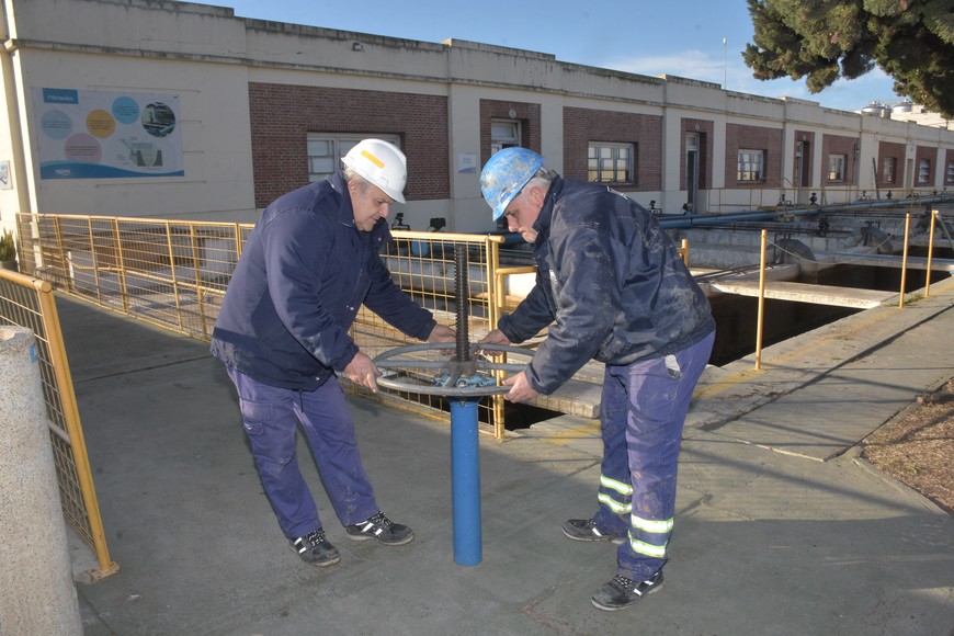 Las tareas se desarrollarán en dos sectores fundamentales de la planta Créditos: Flavio Raina