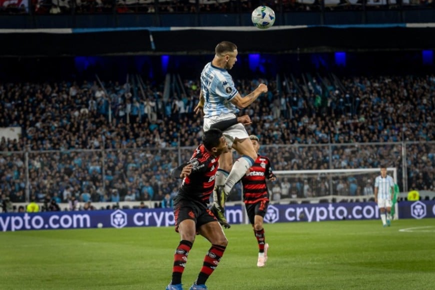 Racing vs. Flamengo. Foto: @RacingClub
