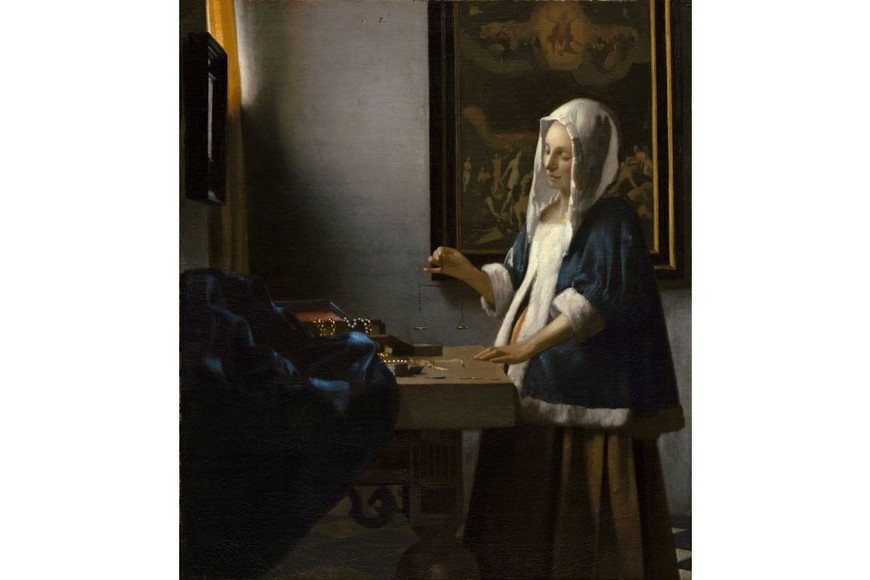 "La tasadora de perlas". Foto: Galería Nacional de Arte de  Washington