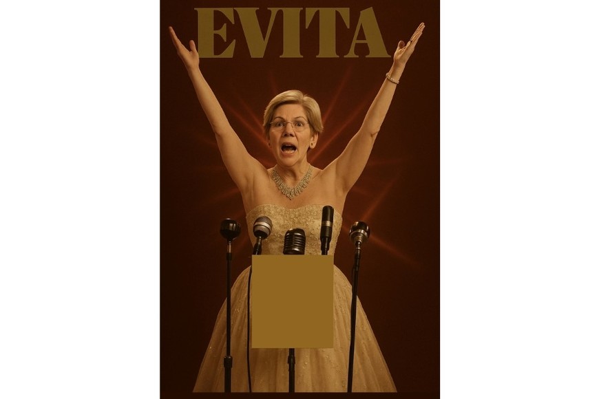 El meme con IA de Bessent sobre Warren.