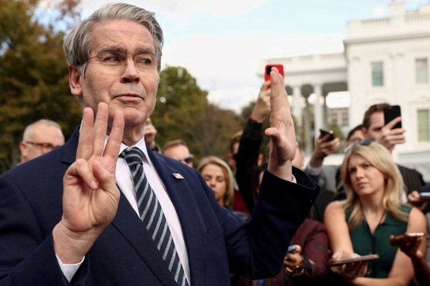 Scott Bessent, secretario del Tesoro de Estados Unidos. Crédito: REUTERS/Kevin Lamarque