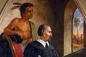 Bartolomé de las Casas. Abogado, fraile dominico, sacerdote, obispo, teólogo, filósofo y encomendero español del siglo XVI, autor de polémicos escritos en los que denuncia los crímenes cometidos por los conquistadores españoles contra los pueblos indígenas americanos.