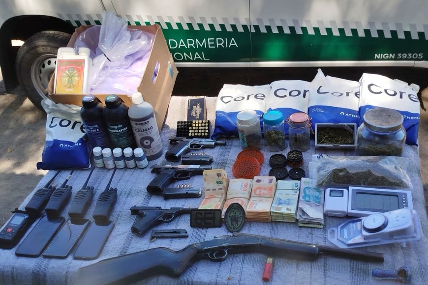 Desarticulan en el sur del país una banda narco comandada por un clan familiar rosarino