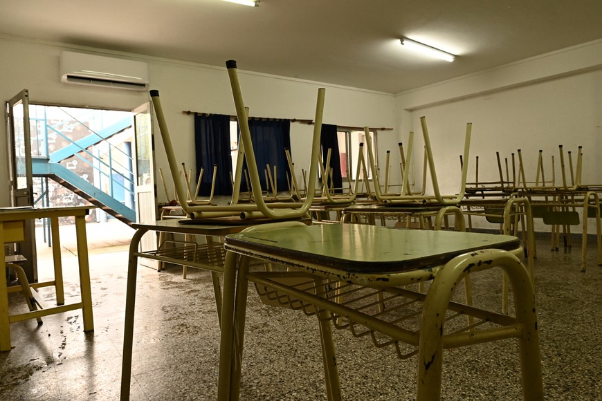 Las tareas serán en el marco del programa Mil Aulas. Crédito: Mauricio Garín