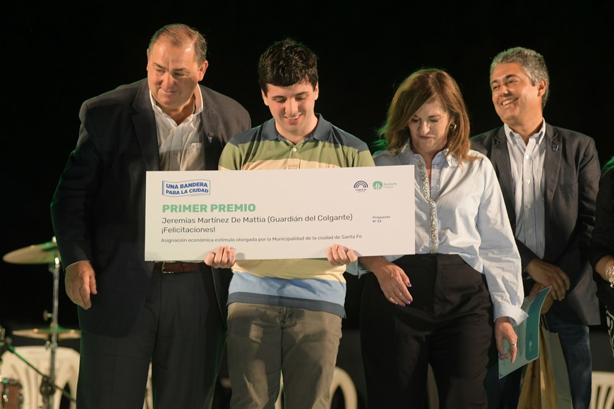 Jeremías Martínez de Mattia ganó el concurso. Su diseño fue luego modificado. Crédito: Manuel Fabatía