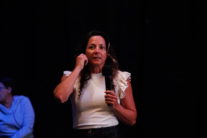 Romina González disertó en el 2do Congreso "Santa Fe en Movimiento". Foto: Gentileza