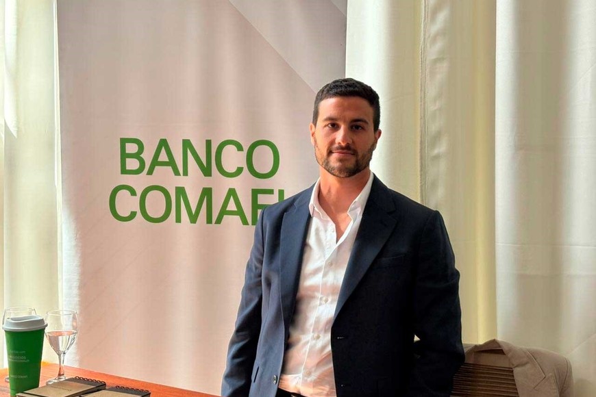 Martín Mattiazzi, economista, especializado en análisis macroeconómico y monetario que expuso en Santa Fe.