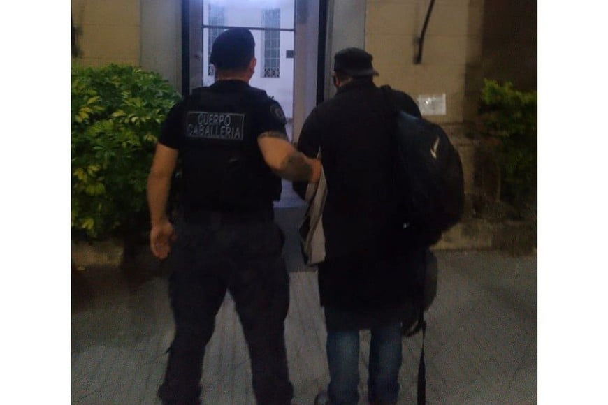 aprehendido violencia genero luciano molinas 900 rifles carcasa granada