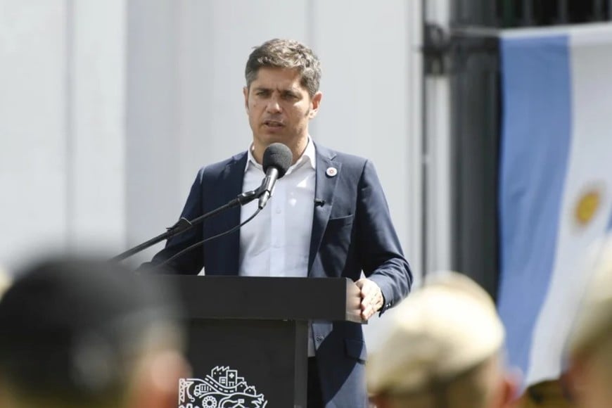 El gobernador de la provincia de Buenos Aires, Axel Kicillof.