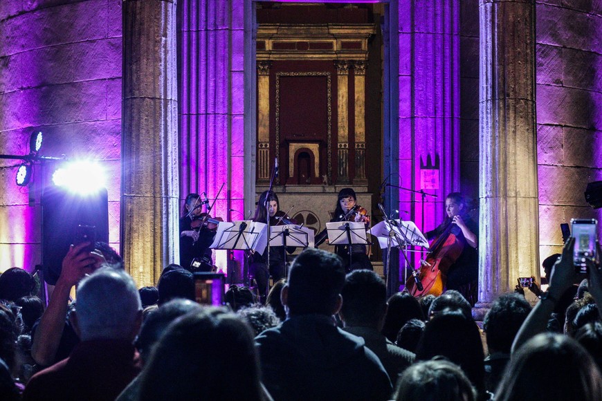 La actividad contó con también con música en vivo. Crédito: Municipalidad de Santa Fe